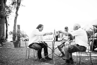 Scott, Frank and Tom at Farella Vineyard